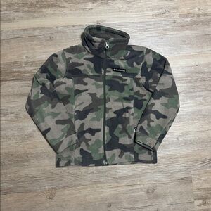 BOGO! Boys Columbia fleece camo jacket